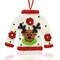 Clay Christmas Sweater Ornaments - Santa, Snowman or Reindeer